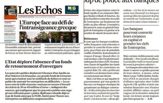les-echos-retournement-finance-ICE-conseils les echos retournement finance ICE conseils